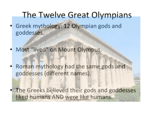 The Twelve Great Olympians