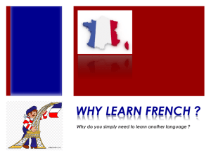 why learn french - AATF Rhode Island