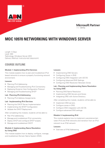 moc 10970 networking with windows server
