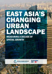 EAST ASIA'S CHANGING URBAN LANDSCAPE
