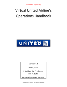 Operations Guide - Virtual United Airlines