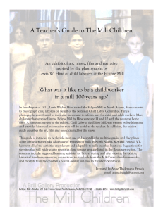 The Mill Children Teacher's Guide