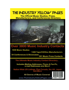 Studios.. - Industry Yellow Pages