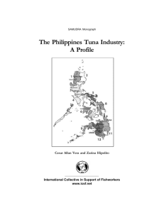 The Philippines Tuna Industry: A Profile
