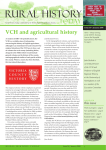January 2008 - British Agricultural History Society