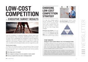 low-cost competition