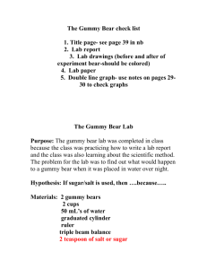 Gummy bear lab report-pdf