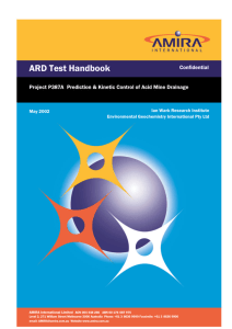 ARD Test Handbook - AMIRA International