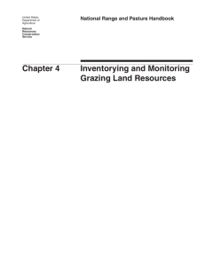 Chapter 4 Inventorying and Monitoring Grazing Land