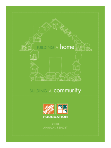 - The Home Depot Foundation