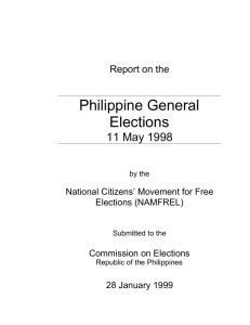 Philippine General Elections