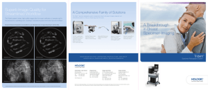 Trident specimen radiography system brochure