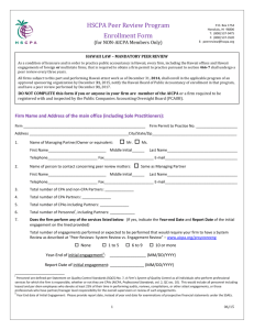 Enrollment form for a non-AICPA member