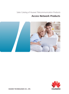 Access Network Products - Melius