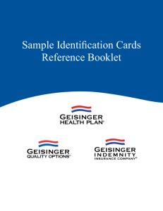 Sample Identification Cards