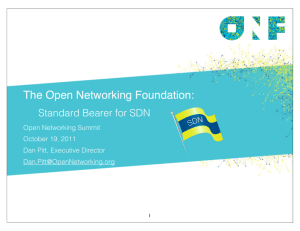 ONF Summit - Open Networking Summit