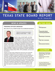 Volume 122 - February 2015 - Texas State Board of Public