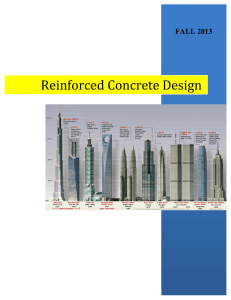 Reinforced Concrete Design - Department of Civil Engineering