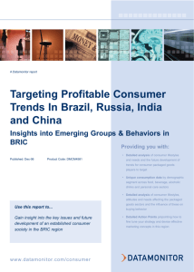 Targeting Profitable Consumer Trends In Brazil