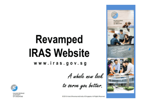 Revamped IRAS Website
