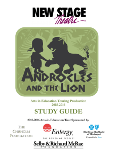 Androcles and the Lion Study Guide