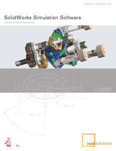 SolidWorks Simulation Software