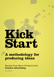 A methodology for producing ideas