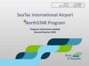 SeaTac International Airport NorthSTAR Program