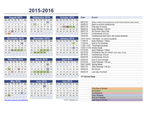 Vertex42 Calendar Template