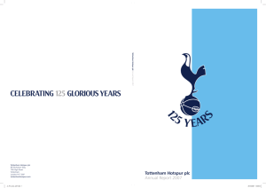 Tottenham Hotspur plc Annual Report 2007