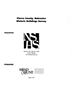 Pierce County, Nebraska Historic Buildings Survey