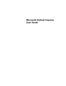 Microsoft Outlook Express User Guide