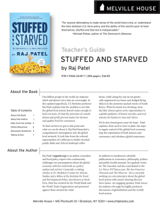 stuffed and starved - University of San Diego
