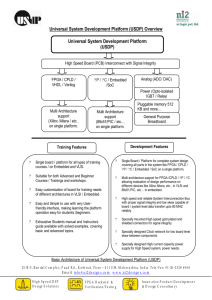 Universal System Development Platform (USDP) Overview