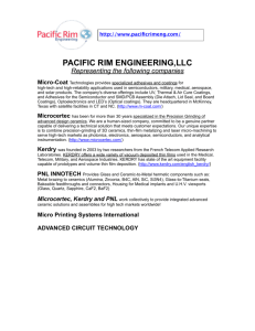 - Pacific Rim Engineering