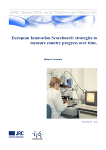 European Innovation Scoreboard: strategies to measure country