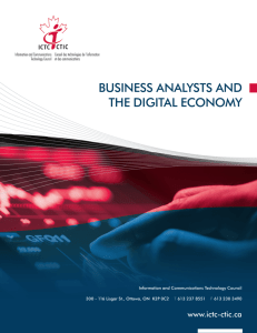 Business Analysts and the Digital Economy