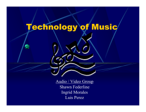 Technology of Music Distribution Mediums