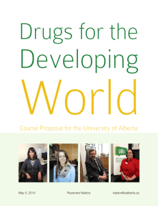 Course Proposal for the University of Alberta