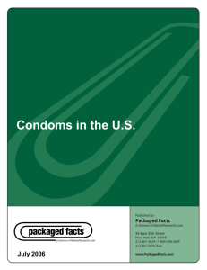 Condoms in the US - marketsegmentationproject