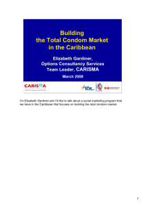 Building the Total Condom Market in the Caribbean