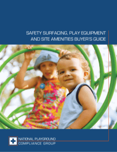 safety surfacing, play equipment and site amenities buyer's guide