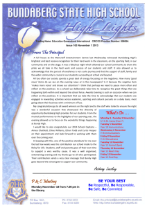 newsletter-2013-11-1 - Bundaberg State High School