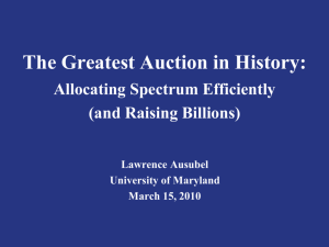 The Greatest Auction in History