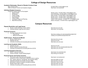 Resources for Handling Student Issues