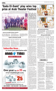 Page 02 - Arab Times