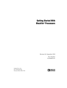 What are Blackfin Processors?