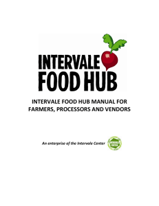 Intervale Food Hub Producers Manual