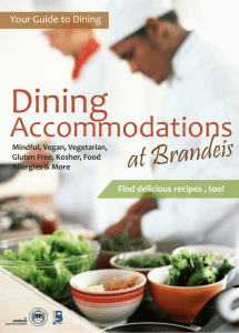 Your Complete Guide to Dining at Brandeis