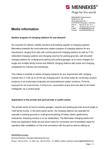 MENNEKES Media information - System program of charging